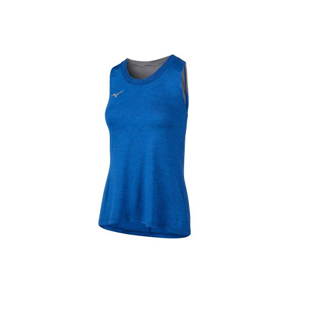 Womens Mizuno Alpha Tank Top Royal Philippines (KMLWTR238)